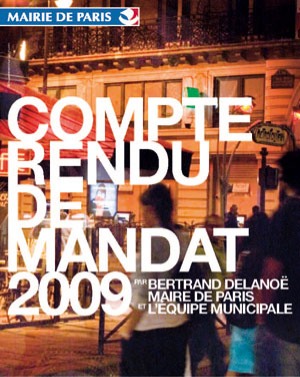 A 18h30 : Compte-rendu de mandat de Bertrand Delanoë dans le 5ème