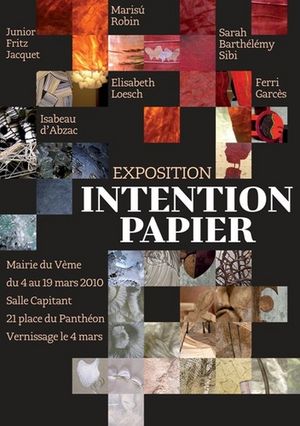 Exposition Intention Papier 