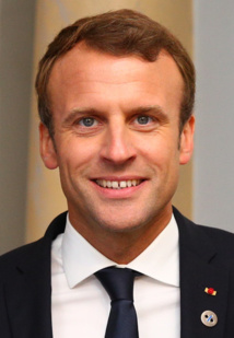 Emmanuel Macron au Tallinn Digital Summit. Dîner de bienvenue offert par SE Donald Tusk - septembre 2017 CC 2.0