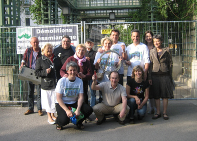 1er arrondissement Les membres de l'association Accomplir