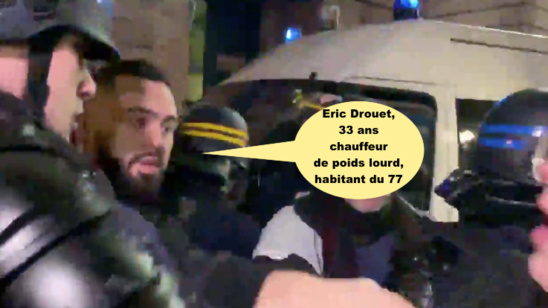 Eric Drouet le 2 janvier 2019 - capture d'écran