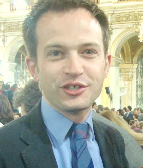 Pierre-Yves Bournazel à la visite du Chef de l'Etat à l'Hôtel de Ville de Paris - Photo : VD.