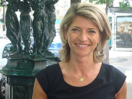 Béatrice Lecouturier à Paris - Photo : VD.