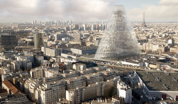 Projet Tour Triangle © SCI Tour Triangle UNIBAIL-RODAMCO Chambre de commerce de Paris Mairie de Paris