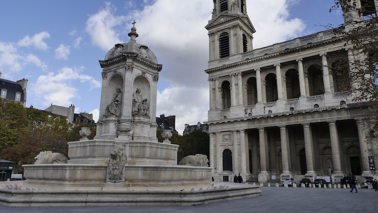 Vue depuis la mairie du 6e arrondissement de Paris © VD/PT