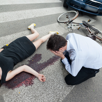 Accident mortel cycliste © Photographee.eu