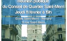 Conseil de quartier Saint-Merri à 19h