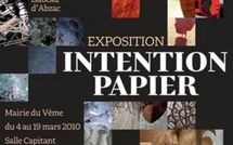 Exposition Intention Papier 