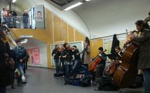 Concert Vivaldi dans le métro