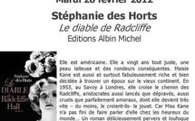 28 février 2012 : Stéphanie Deshorts fait son mardi littéraire au café de la mairie